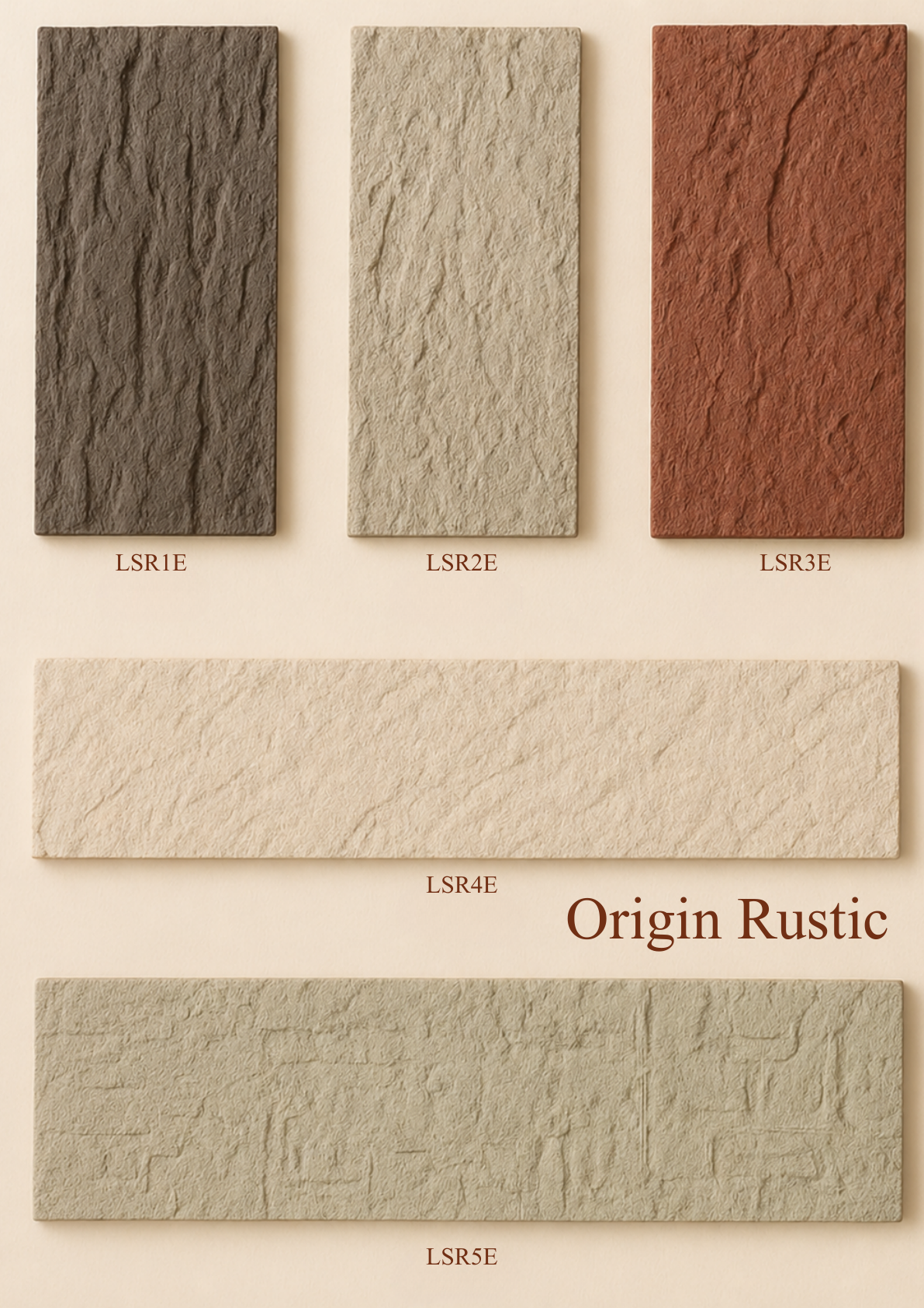 Origin Rustic natural stone texture shade and surface direction