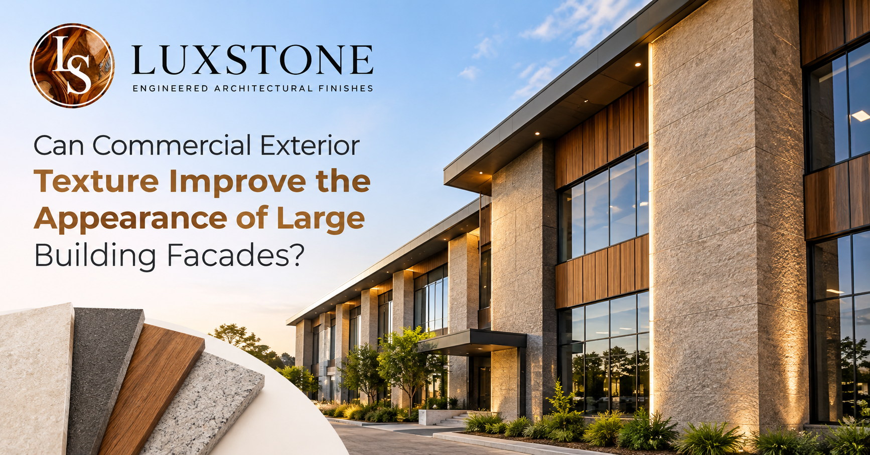 Weatherproof exterior wall finished with durable natural stone texture